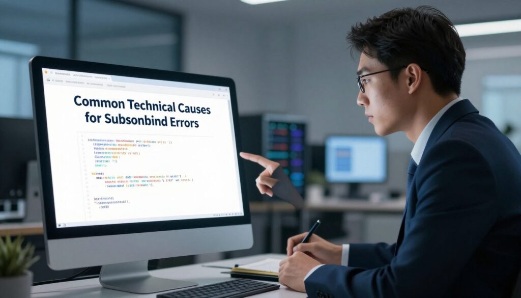 Common Technical Causes for Subdomain Errors Common Technical Causes for Subdomain Errors